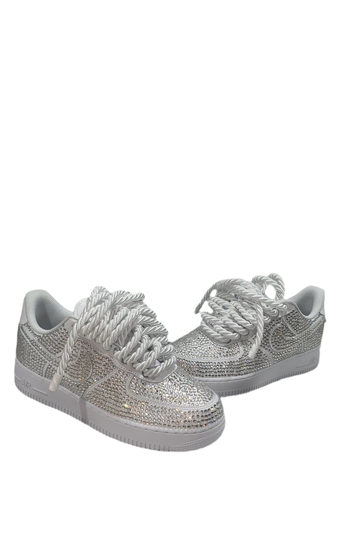 AF1 ROPEZ WHITE “ALL DIAMOND”