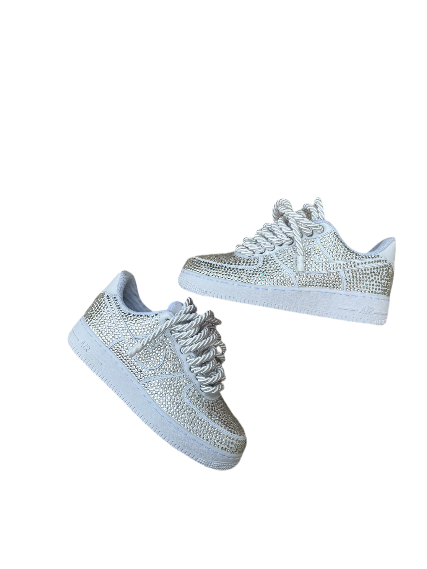 AF1 ROPEZ WHITE “ALL DIAMOND”