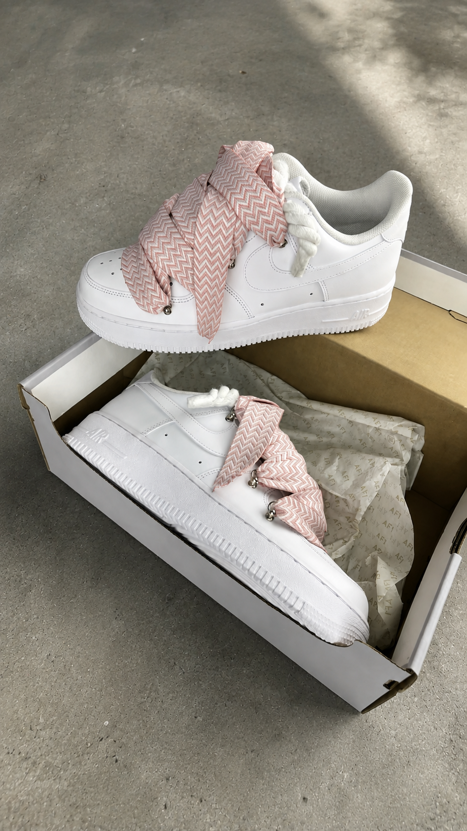 AF1 Ropez Lanvin “Pink Lace”