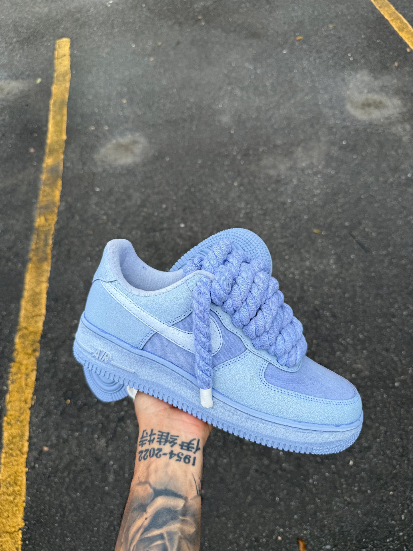 Cracked AF1 “Blue”
