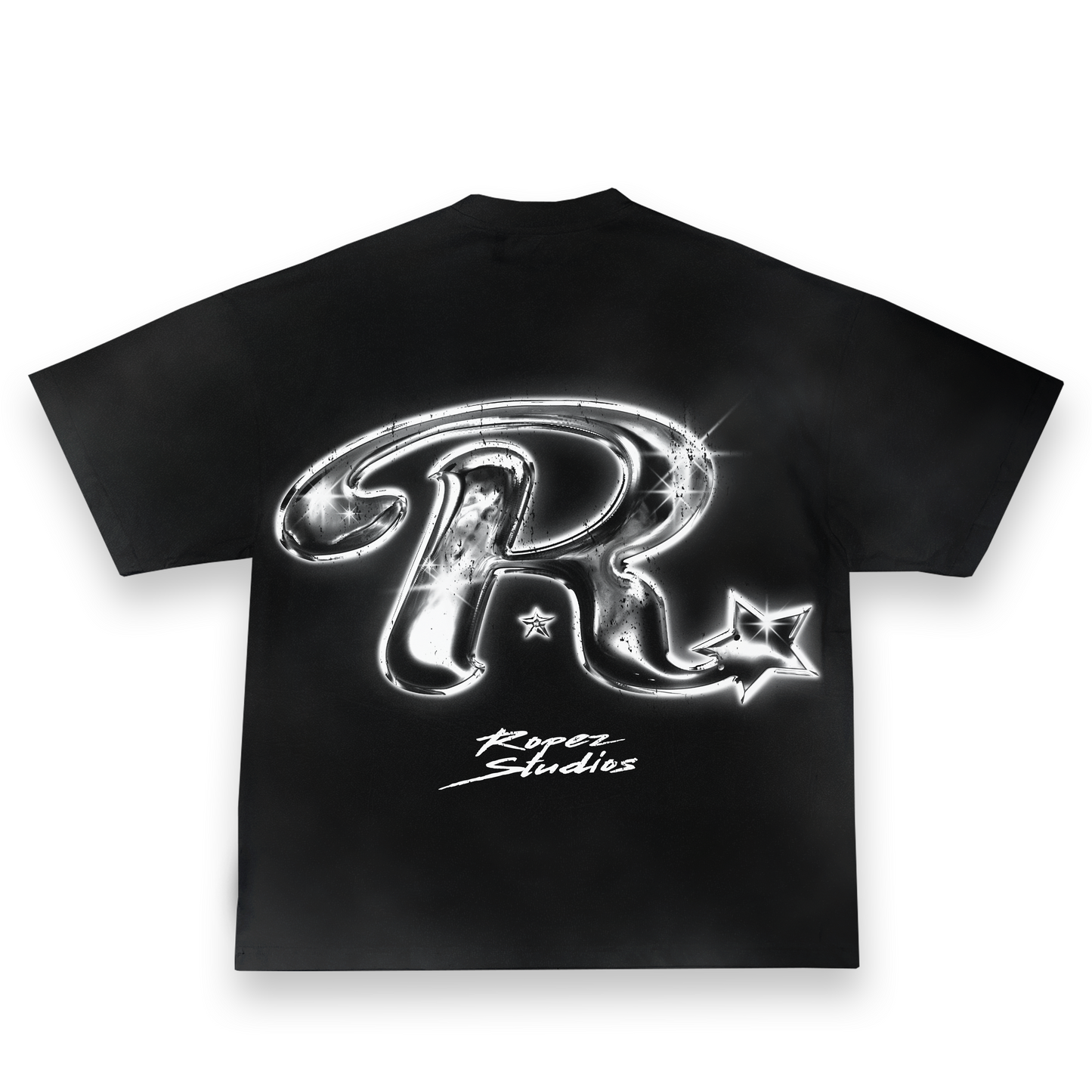 Chained Love tee black