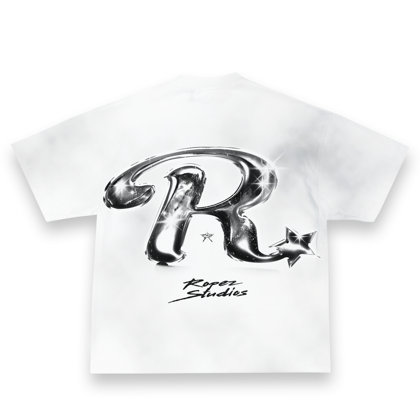 Chained Love tee white