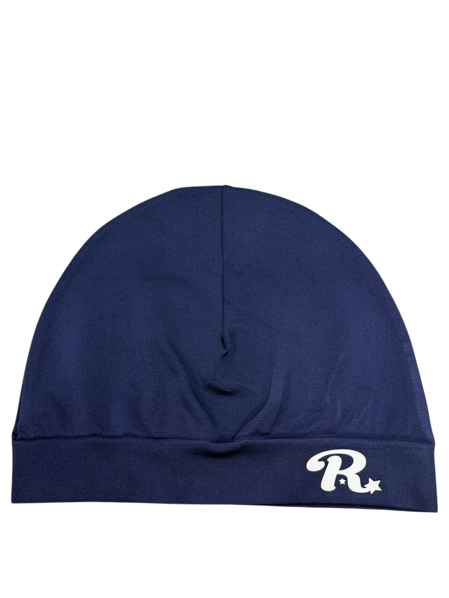 Gorro azul con calavera