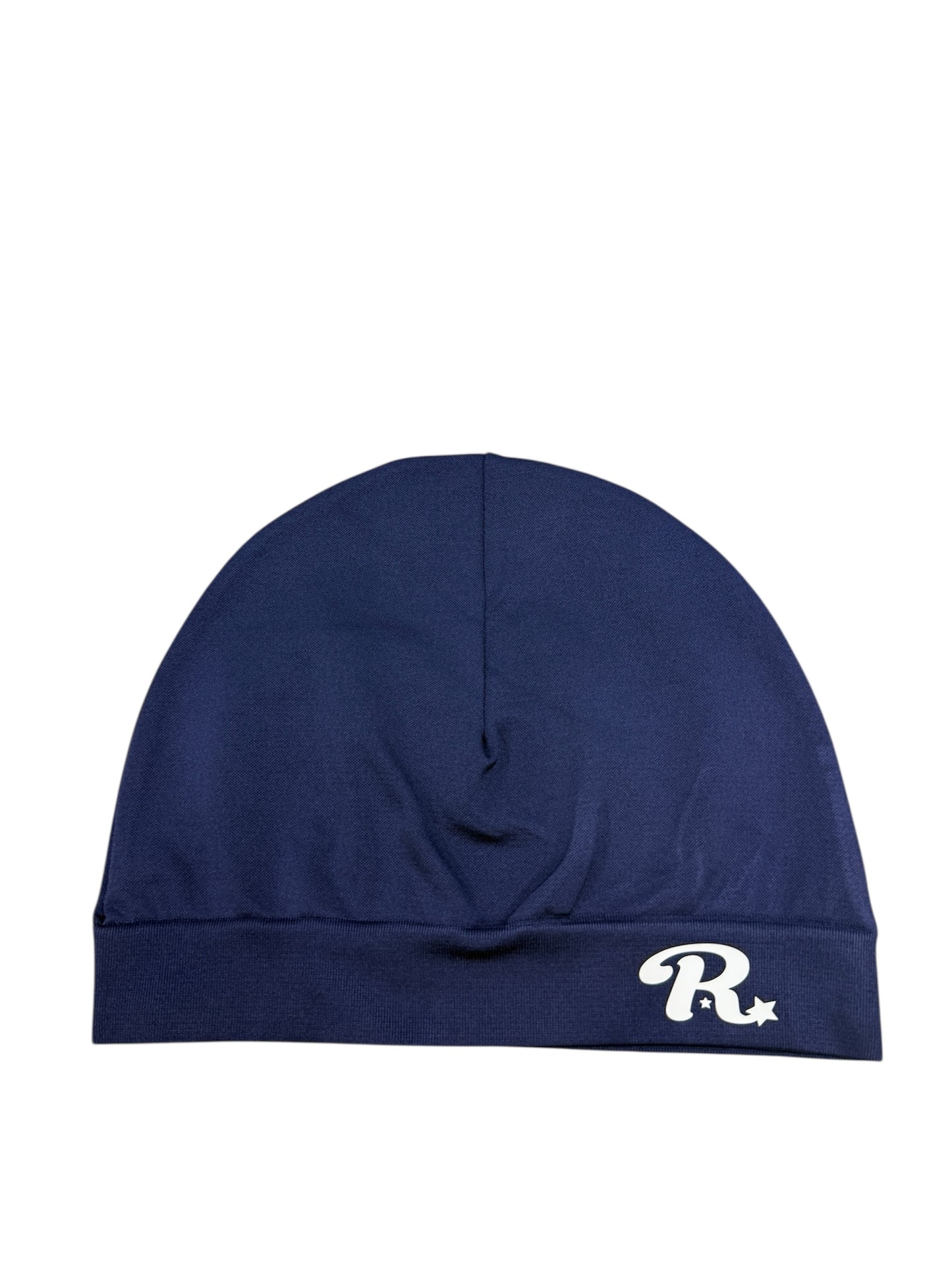 Gorro azul con calavera